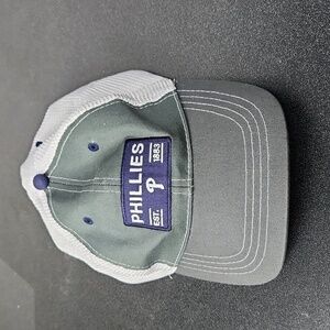 Gray and White Phillies Est. 1883 Hat